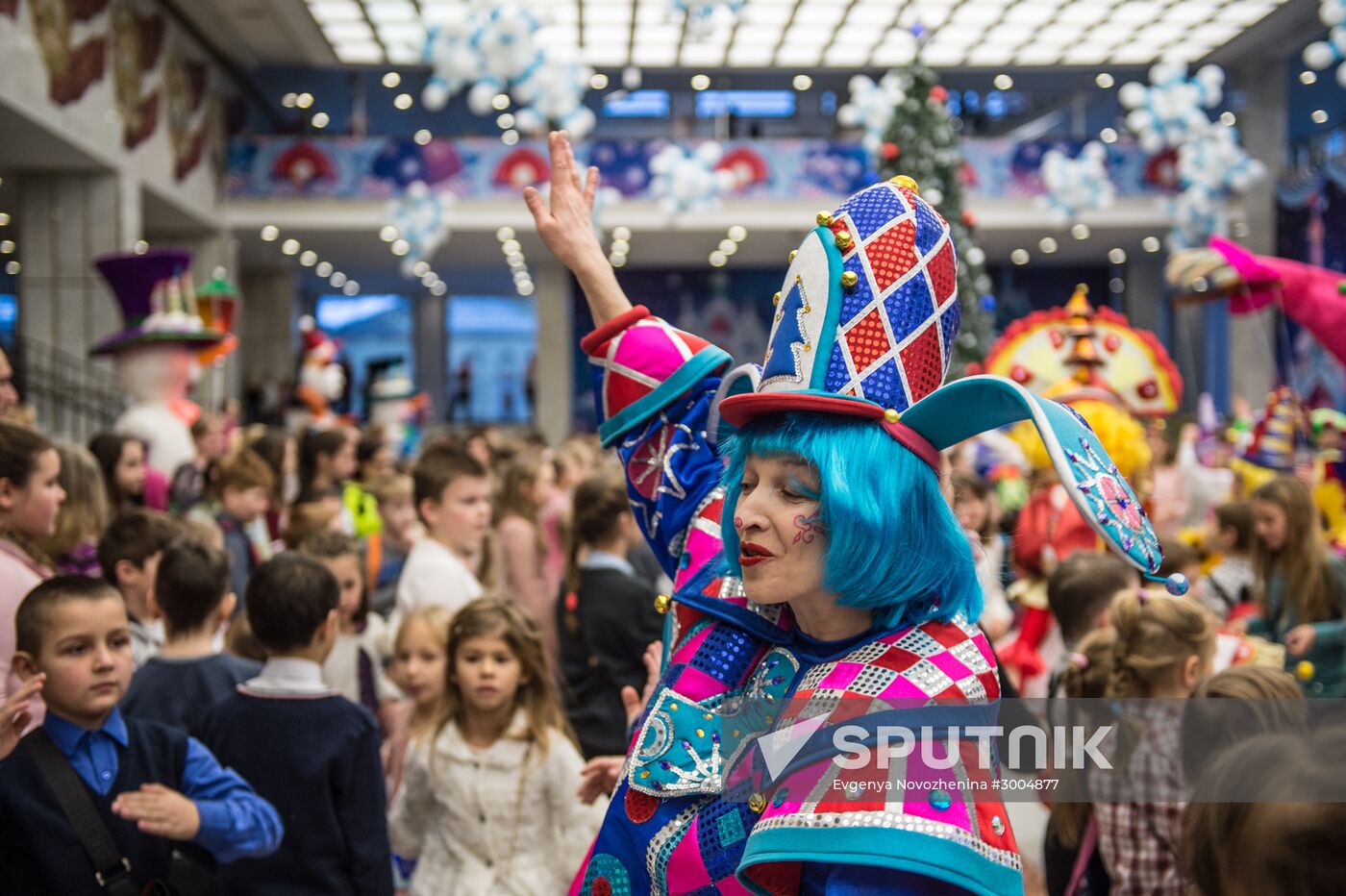 New Year's party for children at State Kremlin Palace