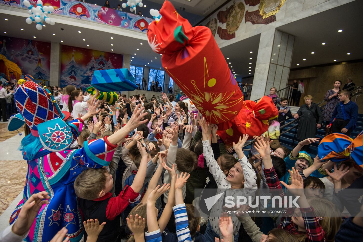 New Year's party for children at State Kremlin Palace