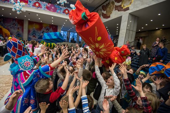 New Year's party for children at State Kremlin Palace