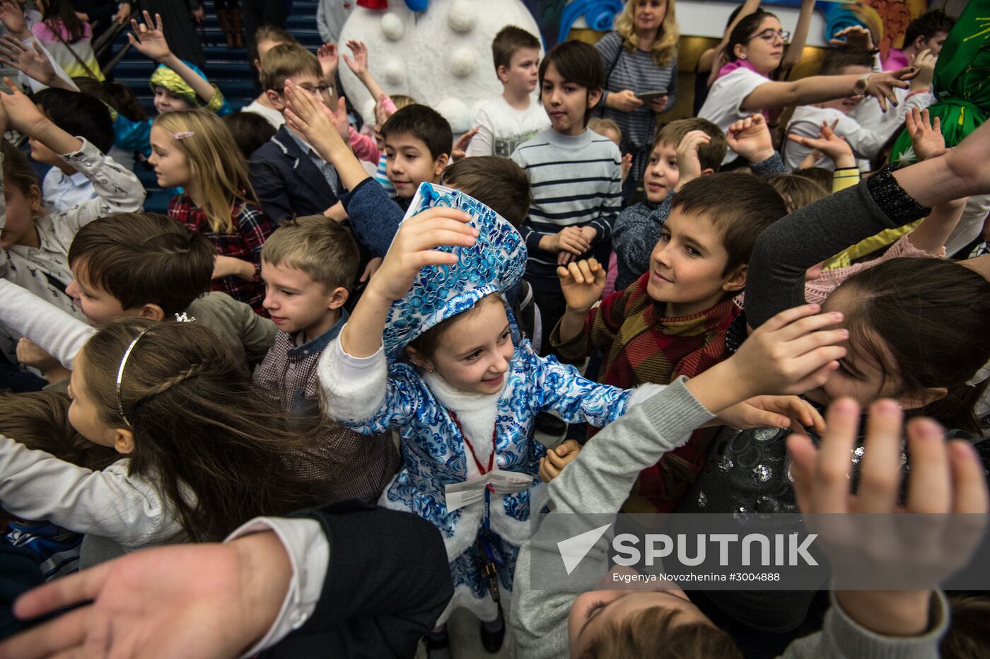 New Year's party for children at State Kremlin Palace