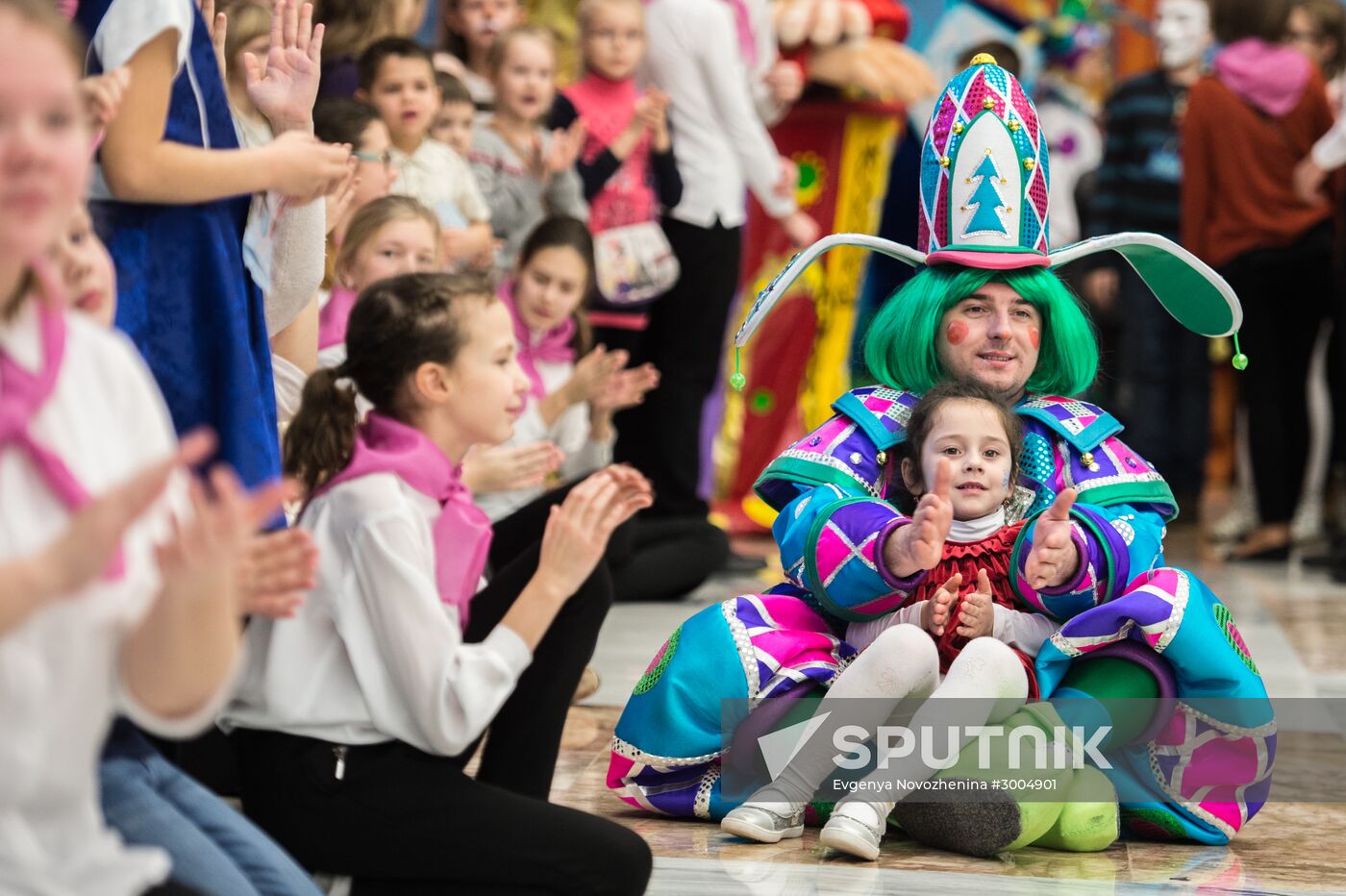 New Year's party for children at State Kremlin Palace