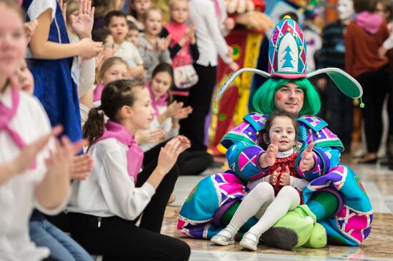 New Year's party for children at State Kremlin Palace