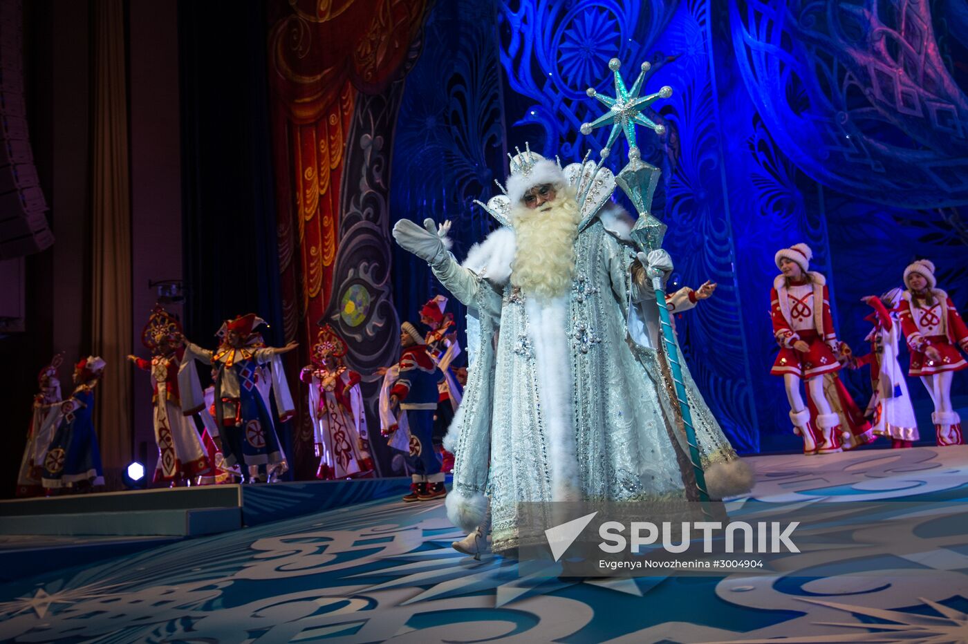 New Year's party for children at State Kremlin Palace
