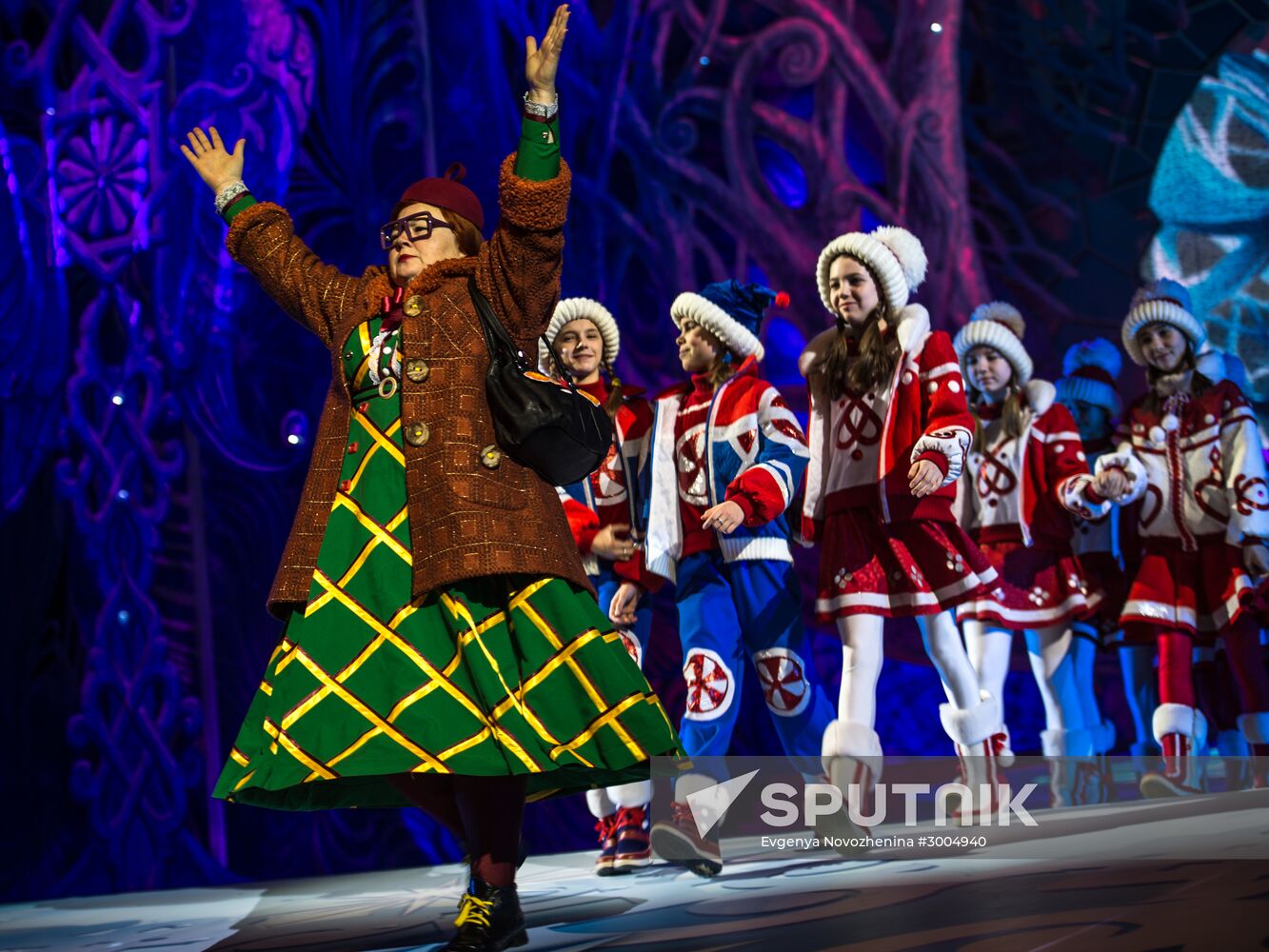 New Year's party for children at State Kremlin Palace