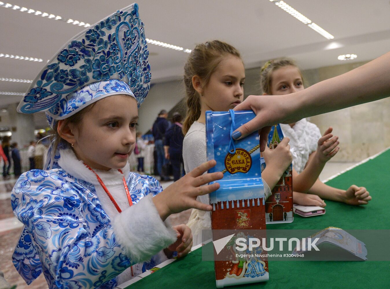 New Year's party for children at State Kremlin Palace