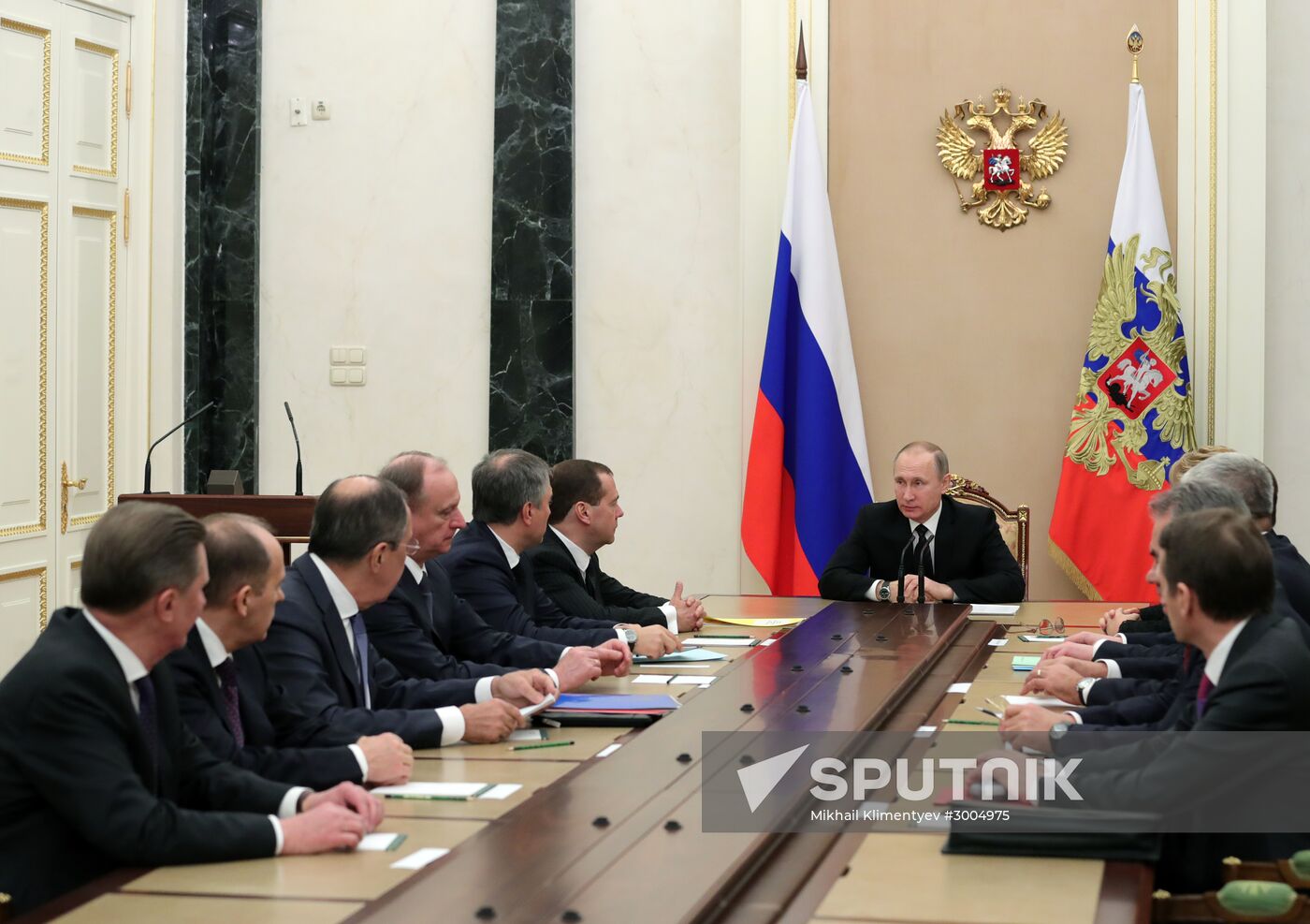 President Vladimir Putin holds meeting of Russia's Security Council