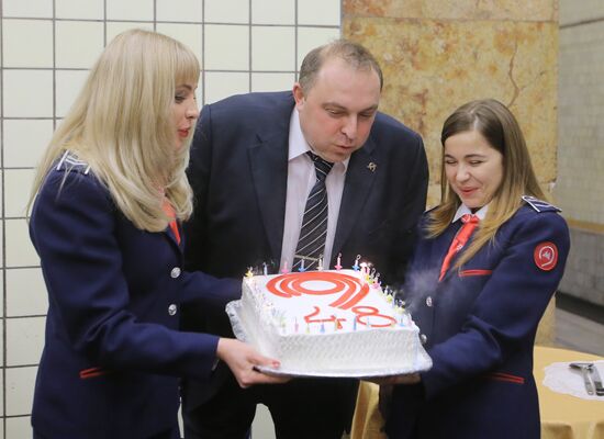 Retro cafe opens at Arbatskaya station