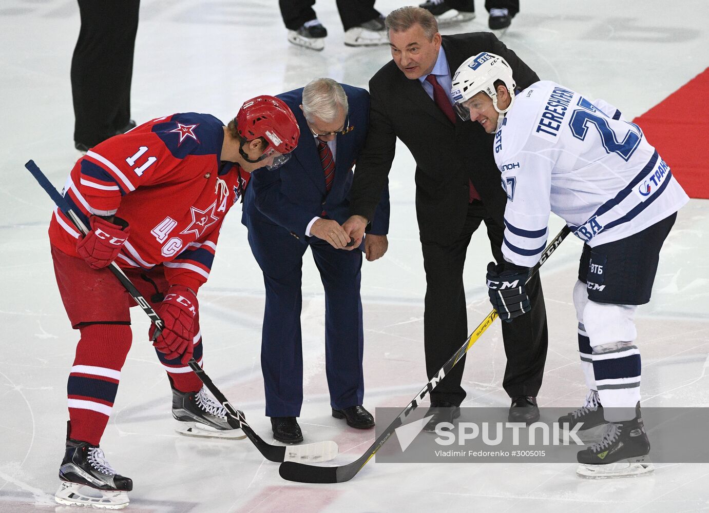 Ice hockey. KHL. CSKA vs. Dynamo Moscow