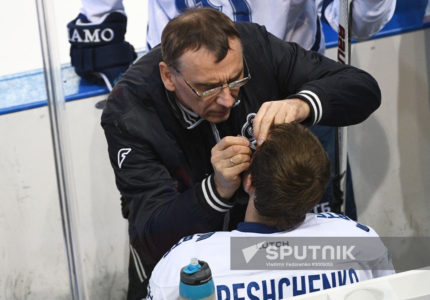 Ice hockey. KHL. CSKA vs. Dynamo Moscow