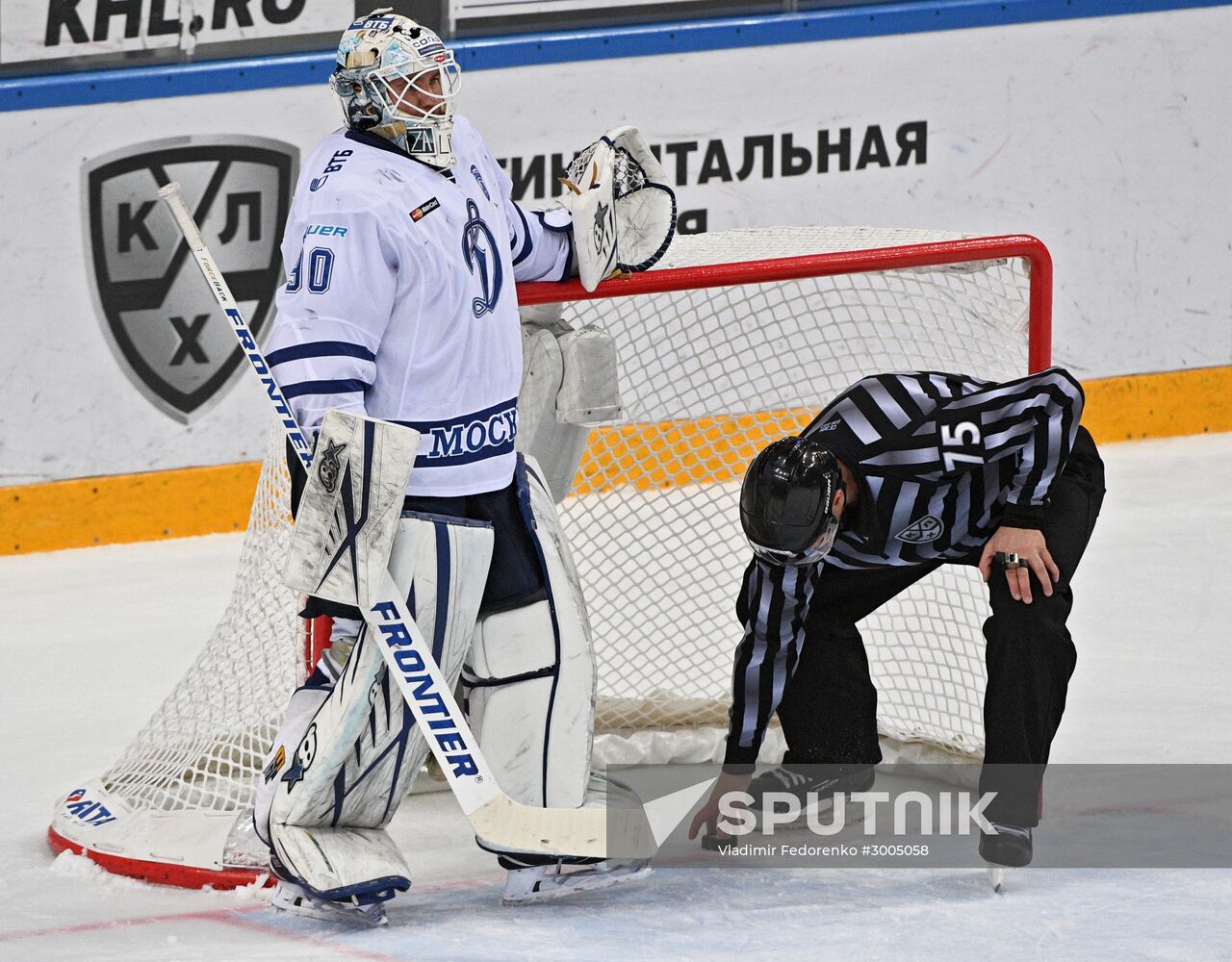 Ice hockey. KHL. CSKA vs. Dynamo Moscow