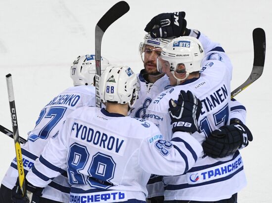 Ice hockey. KHL. CSKA vs. Dynamo Moscow