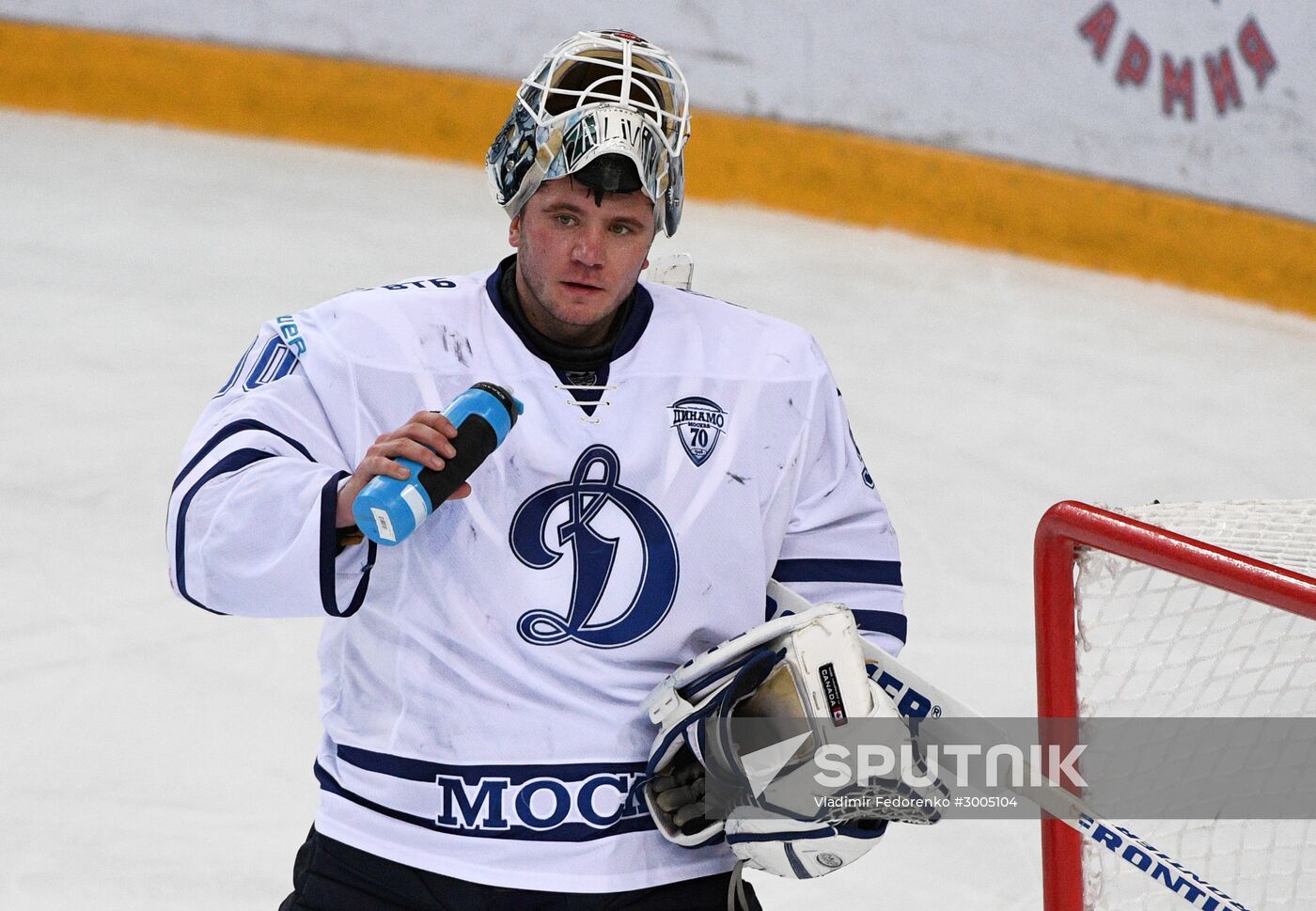 Ice hockey. KHL. CSKA vs. Dynamo Moscow