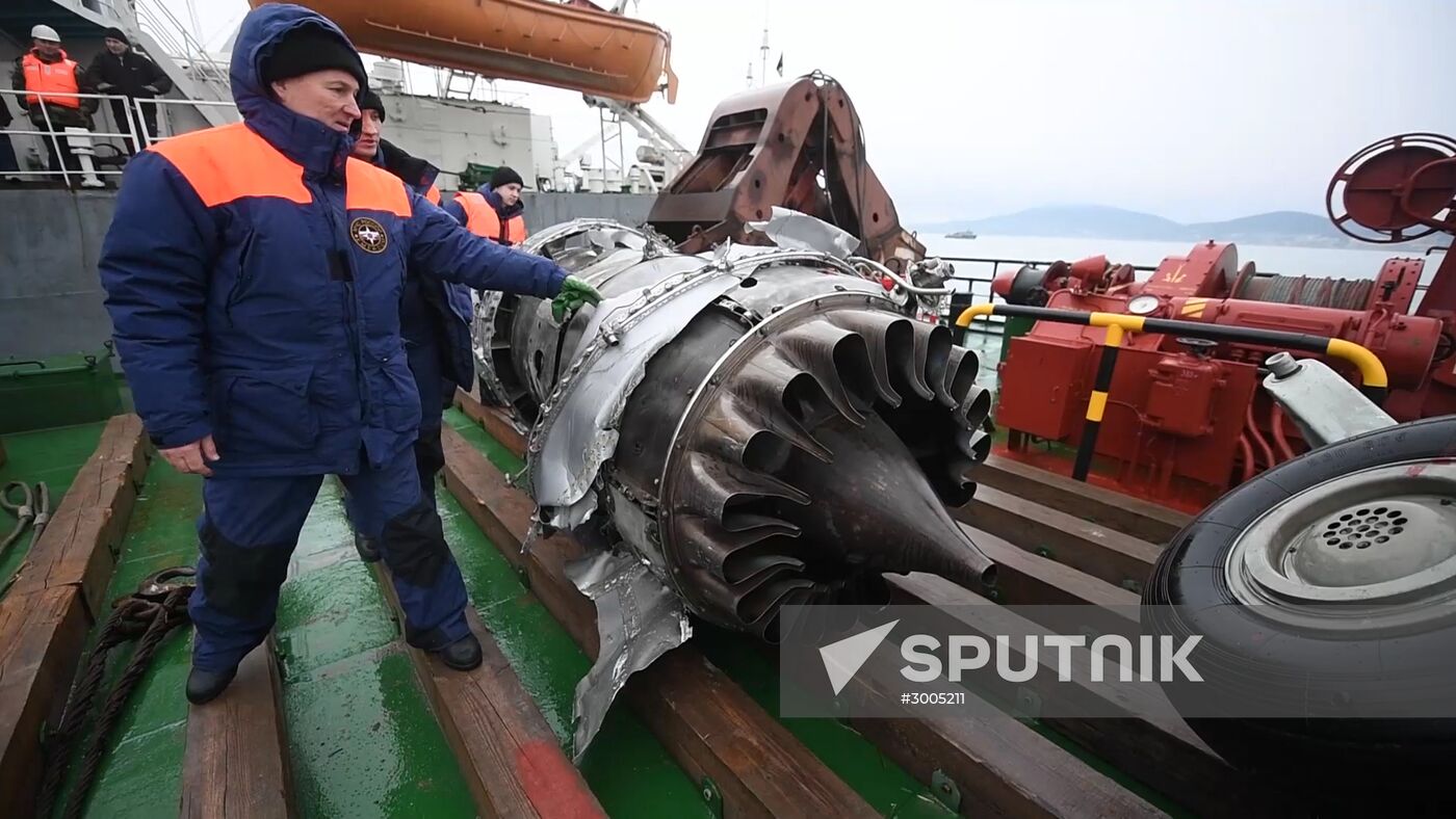 Search operations underway after Tu-154 crash in Black Sea