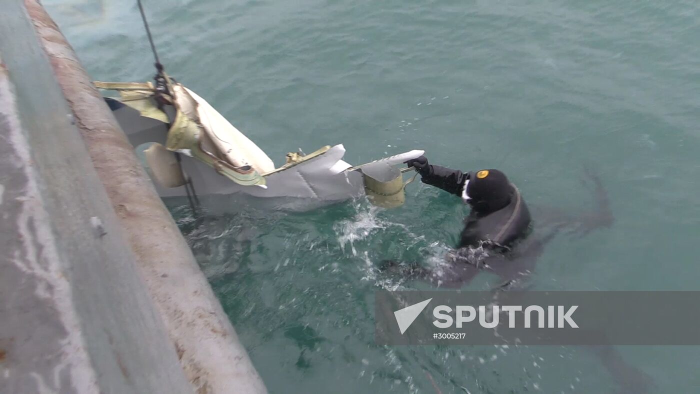 Search operations underway after Tu-154 crash in Black Sea