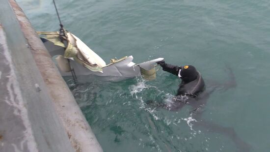 Search operations underway after Tu-154 crash in Black Sea