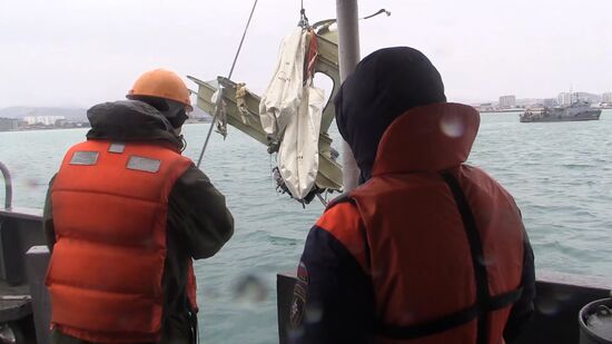Search operations underway after Tu-154 crash in Black Sea