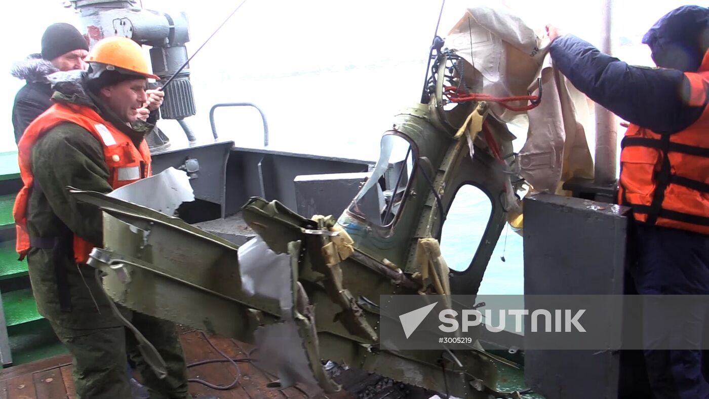 Search operations underway after Tu-154 crash in Black Sea