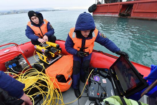 Search operations underway after Tu-154 crash in Black Sea