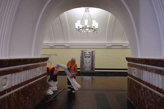Frunzenskaya metro station opens after renovation