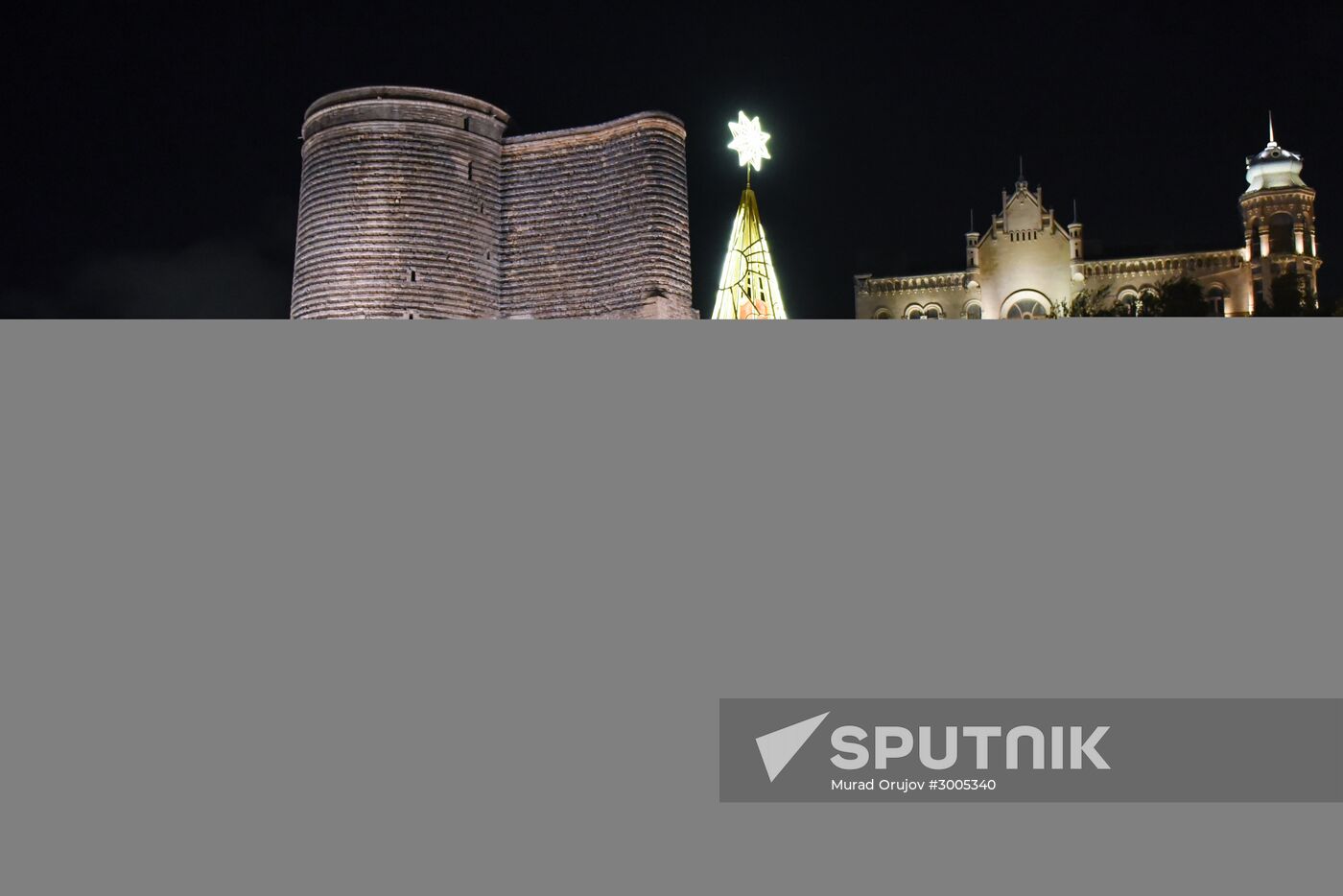 Baku on New Year's Eve
