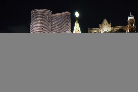 Baku on New Year's Eve