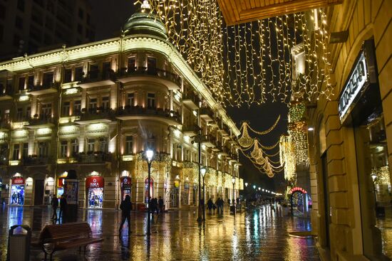 Baku on New Year's Eve