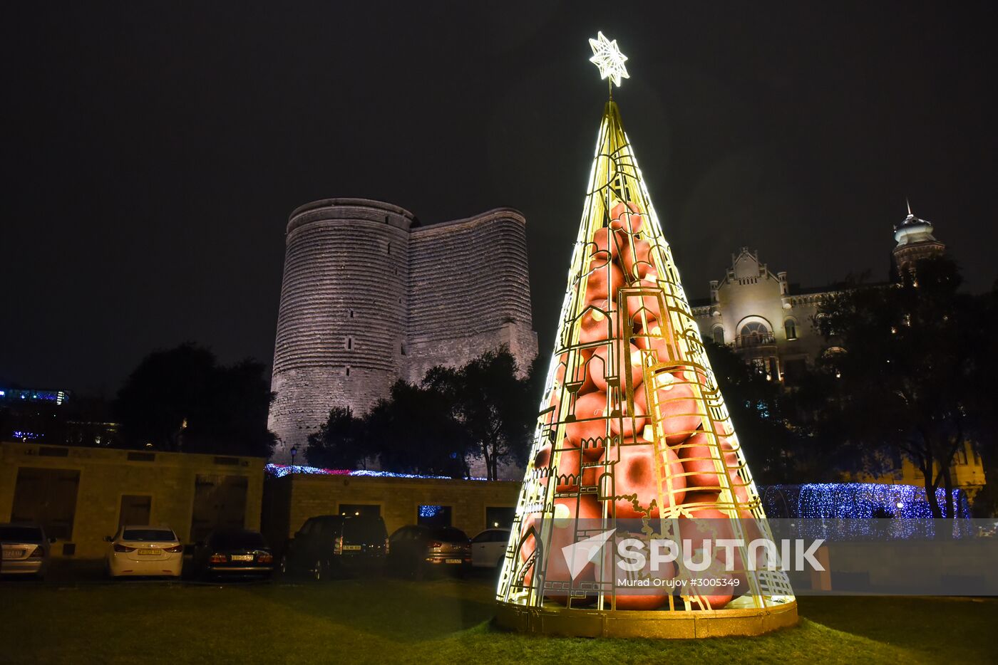 Baku on New Year's Eve