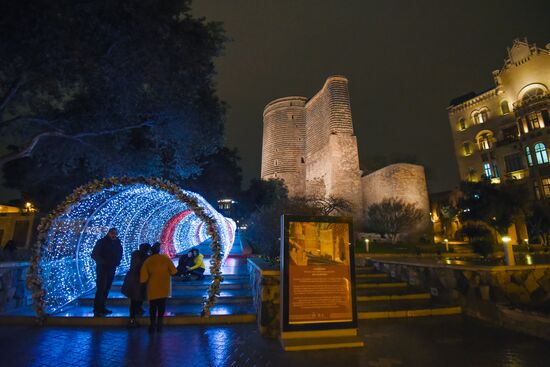 Baku on New Year's Eve