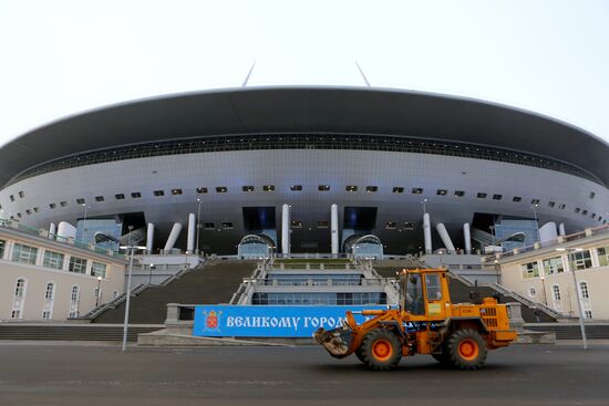 Zenit-Arena stadium in St. Petersburg