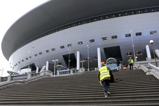 Zenit-Arena stadium in St. Petersburg
