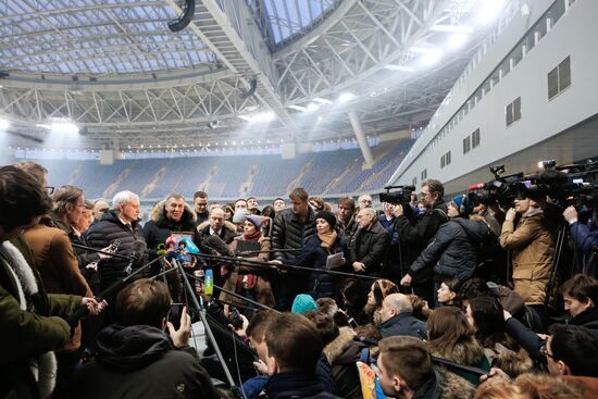 Zenit-Arena stadium in St. Petersburg