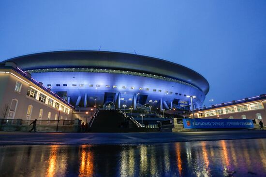 Zenit-Arena stadium in St. Petersburg