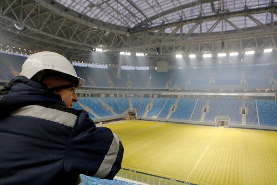 Zenit-Arena stadium in St. Petersburg