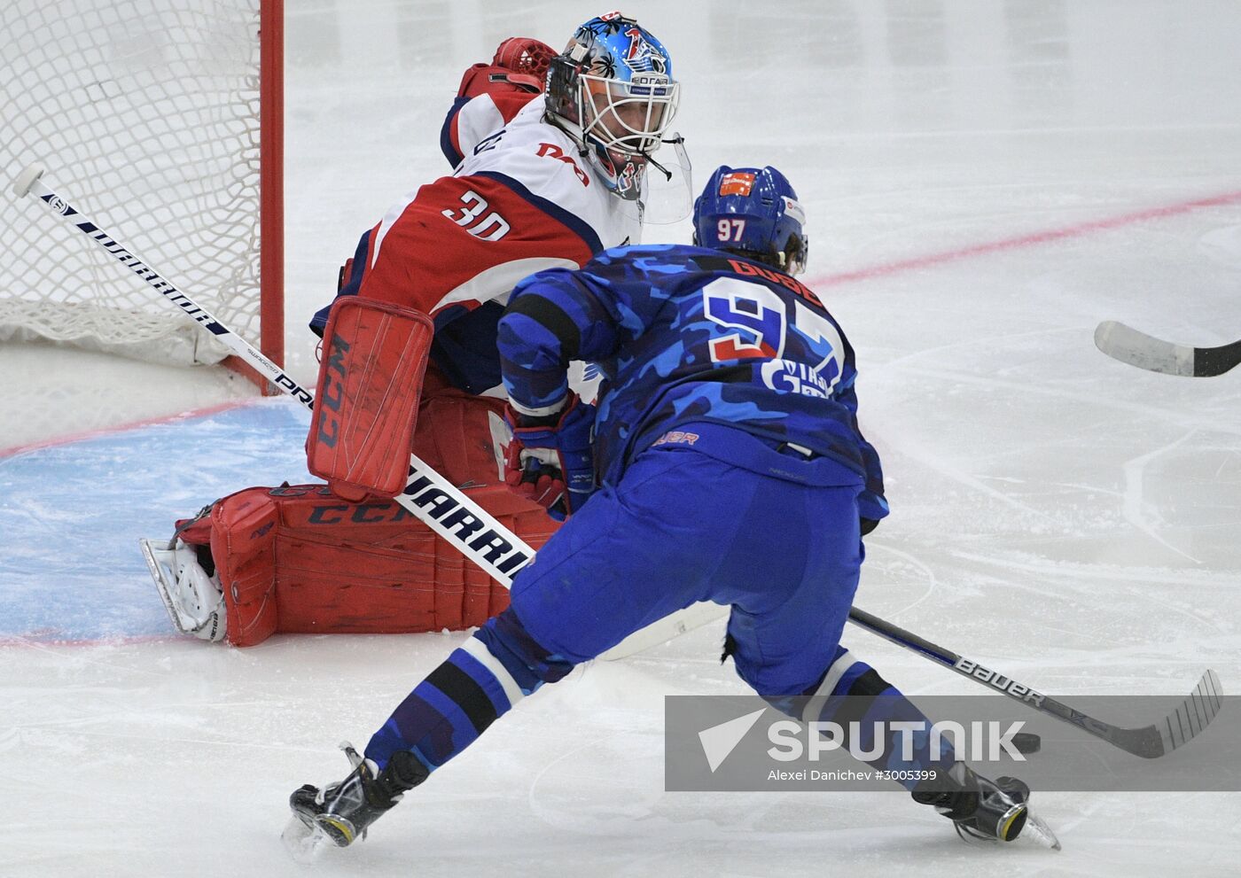Kontinental Hockey League. SKA vs. Lokomotiv