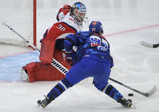 Kontinental Hockey League. SKA vs. Lokomotiv
