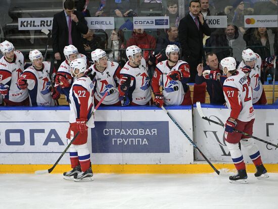 Kontinental Hockey League. SKA vs. Lokomotiv