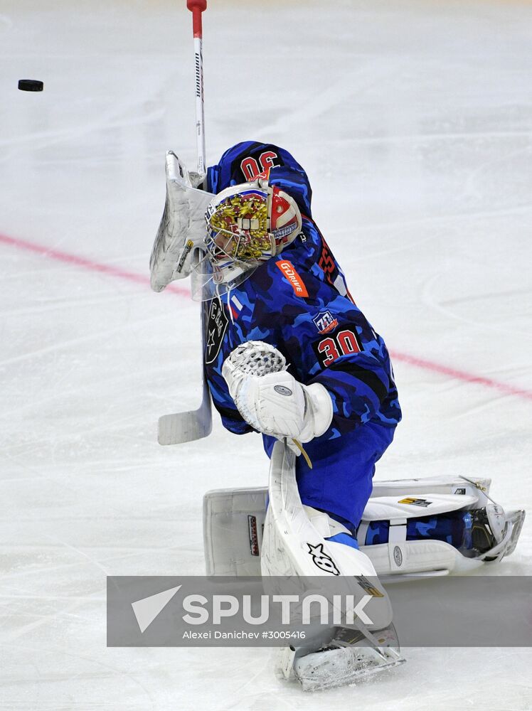 Kontinental Hockey League. SKA vs. Lokomotiv