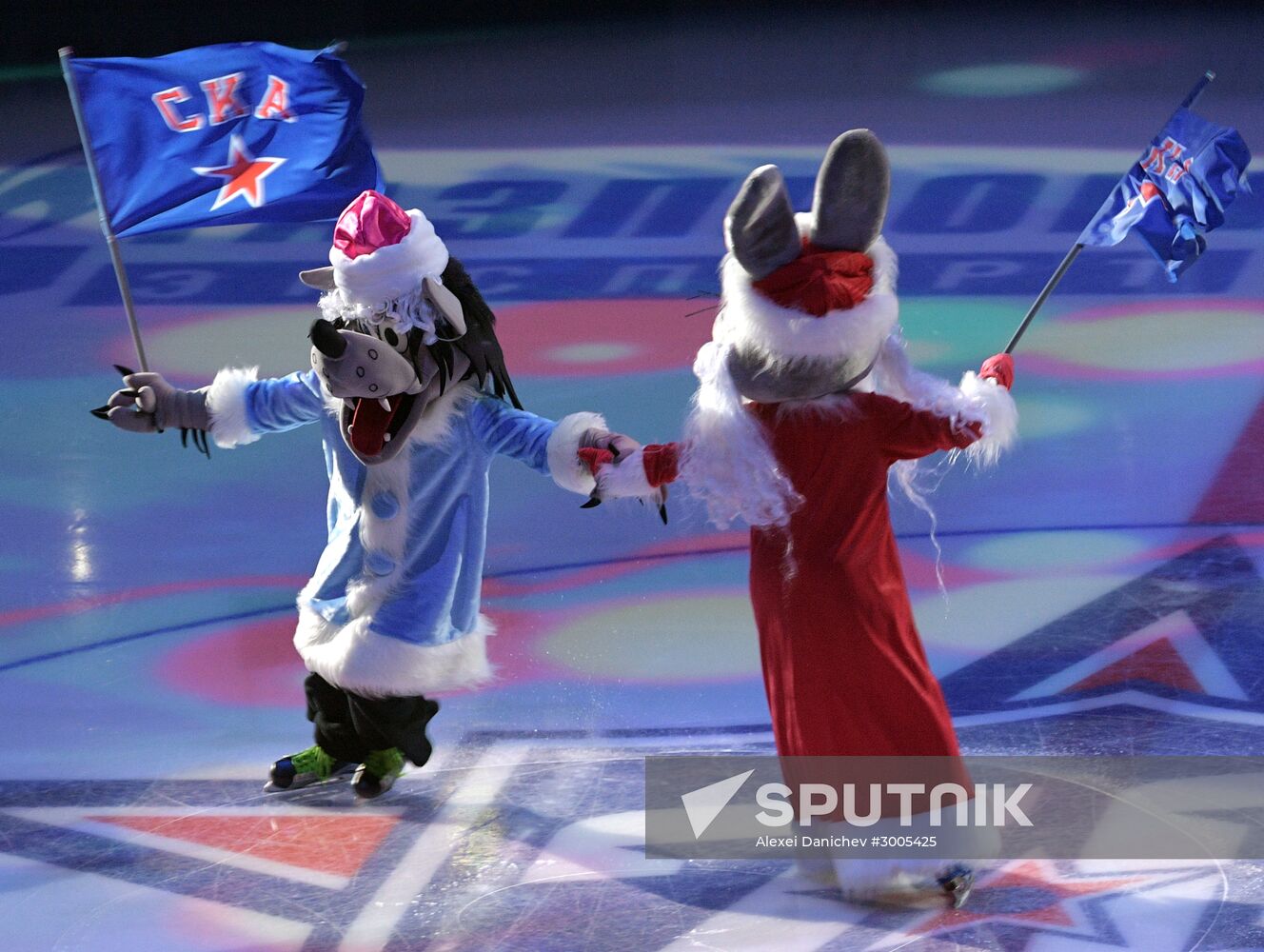 Kontinental Hockey League. SKA vs. Lokomotiv