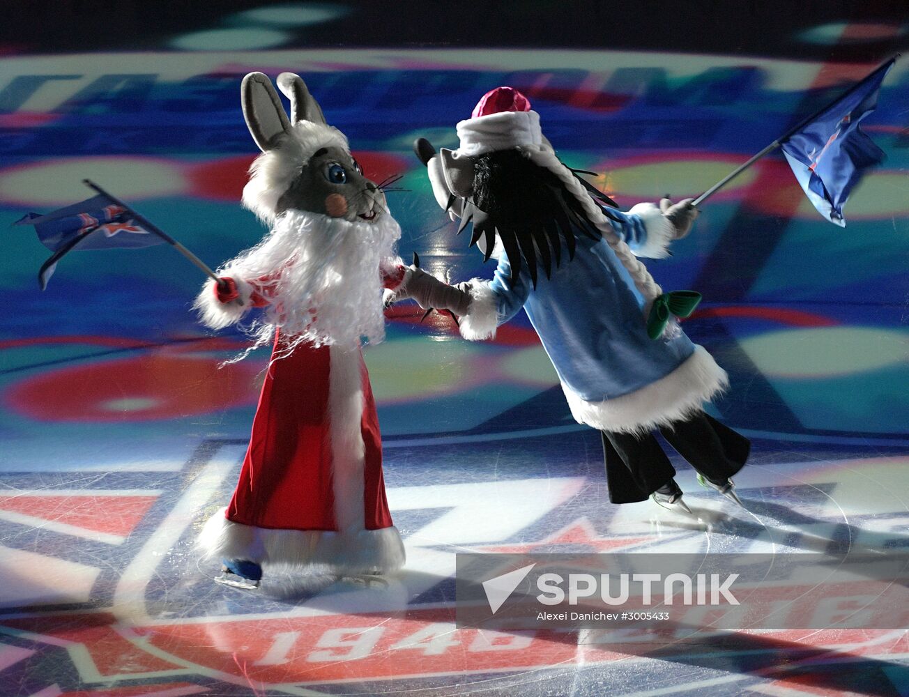 Kontinental Hockey League. SKA vs. Lokomotiv