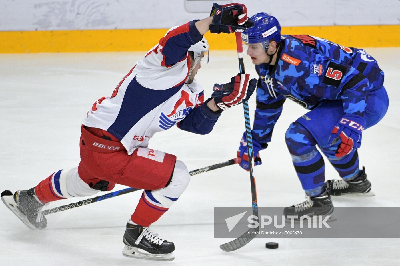 Kontinental Hockey League. SKA vs. Lokomotiv