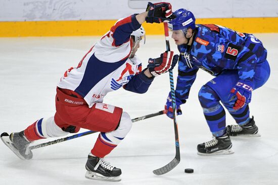 Kontinental Hockey League. SKA vs. Lokomotiv