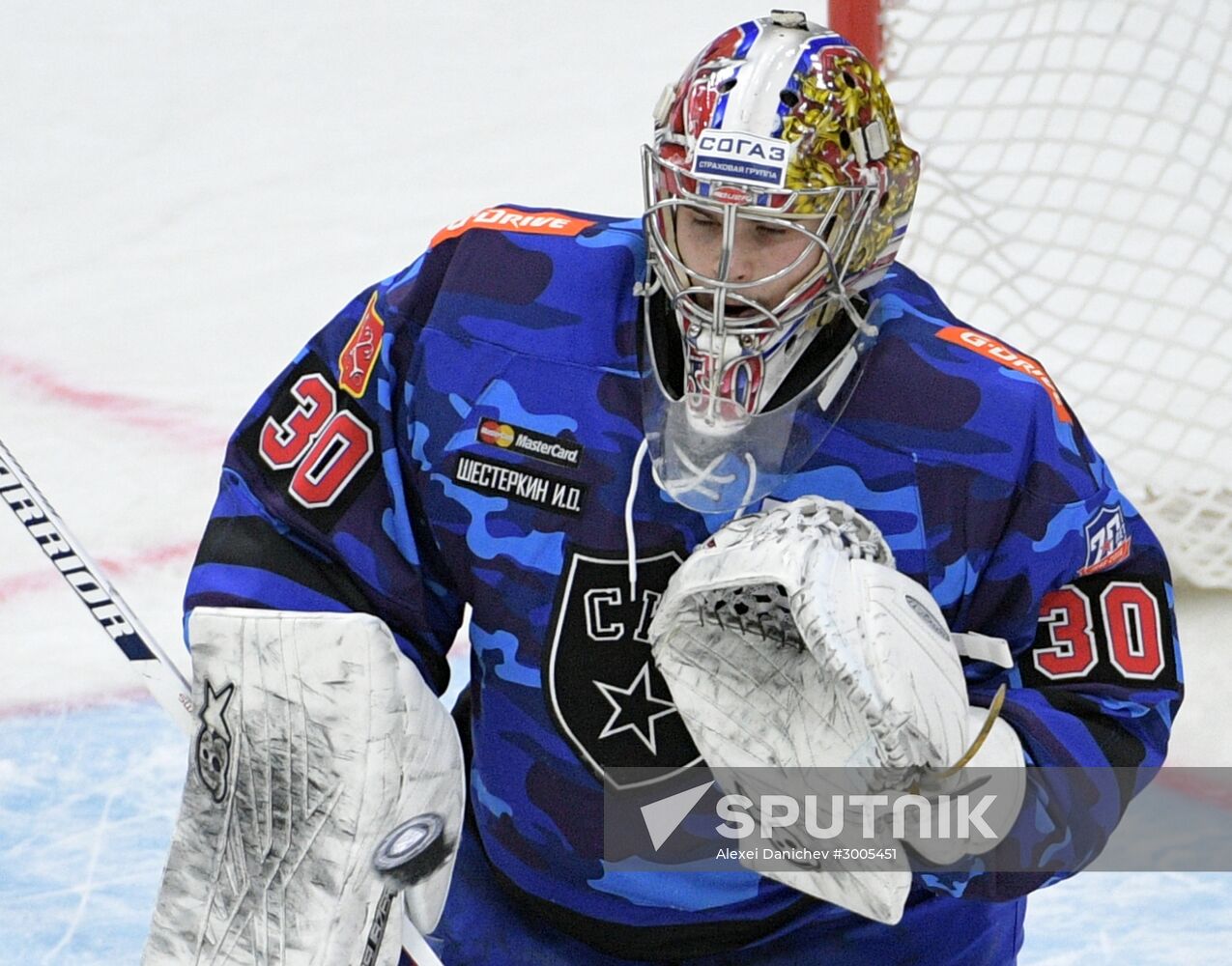 Kontinental Hockey League. SKA vs. Lokomotiv