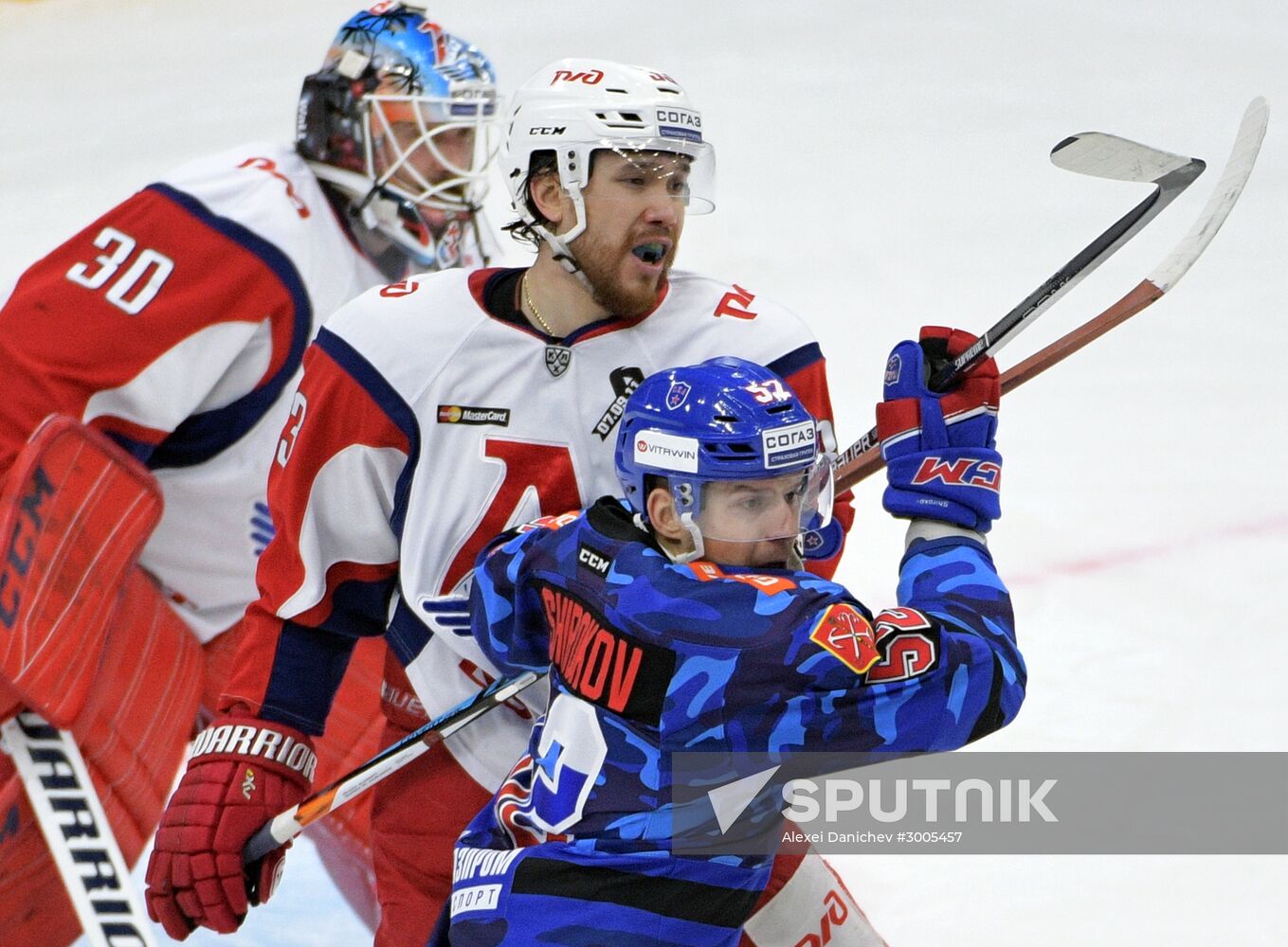 Kontinental Hockey League. SKA vs. Lokomotiv