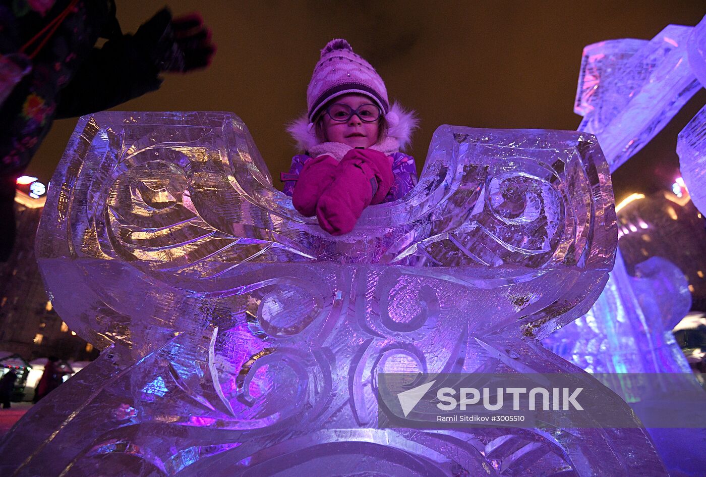 "Icy Moscow: Family Circle" festival on New Year's Eve