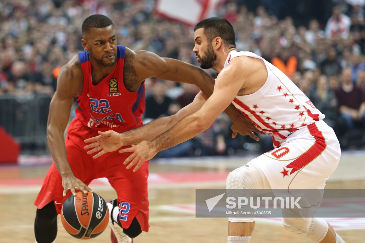 Euroleague Basketball. Crvena Zvezda vs. CSKA