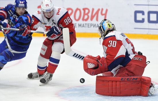 Kontinental Hockey League. SKA vs. Lokomotiv
