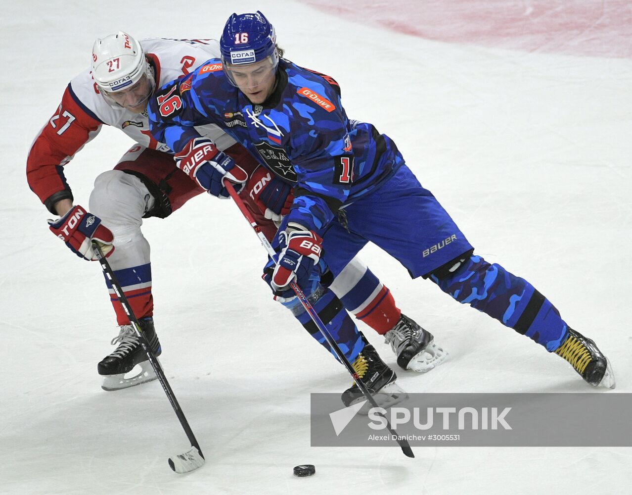 Kontinental Hockey League. SKA vs. Lokomotiv
