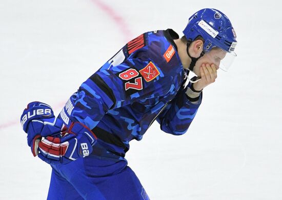 Kontinental Hockey League. SKA vs. Lokomotiv