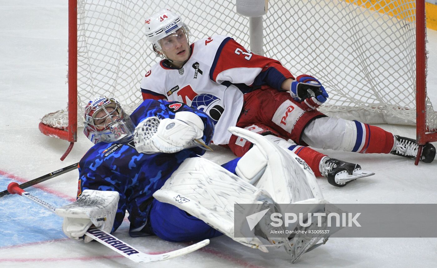 Kontinental Hockey League. SKA vs. Lokomotiv