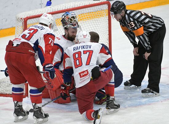 Kontinental Hockey League. SKA vs. Lokomotiv